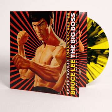 Bruce Lee Big Boss cut out standee LP