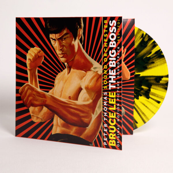 Bruce Lee Big Boss cut out standee LP