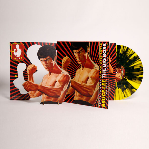 Bruce Lee Big Boss cut out standee LP