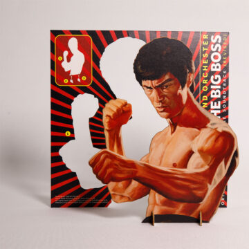 Bruce Lee Big Boss cut out standee LP