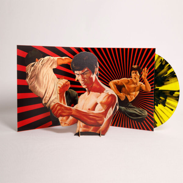 Bruce Lee Big Boss cut out standee LP