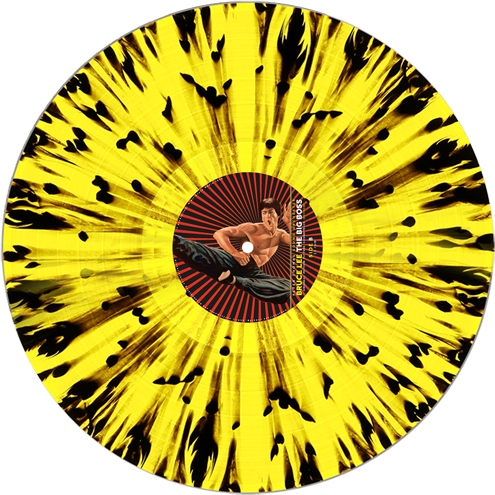 Bruce Lee splatter lp