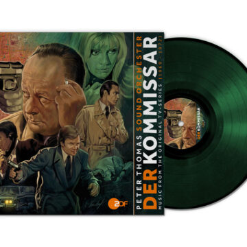 Der Kommissar dunkelgrüne LP