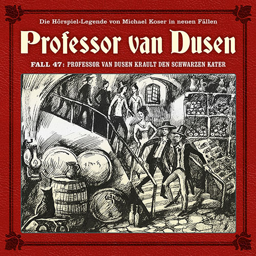 Neuer Fall 47: Professor van Dusen krault den schwarzen Kater